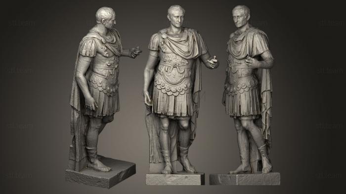 Статуи античные и исторические Юлий Цезарь